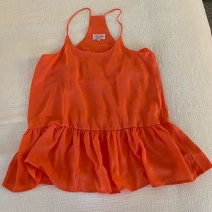 Coral pink lily shirt